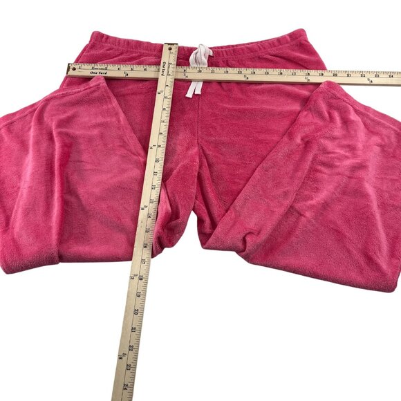 Jasmine Rose Intimates Women's size Large 2 pc set Pink Terry Cloth NWT - Picture 11 of 11